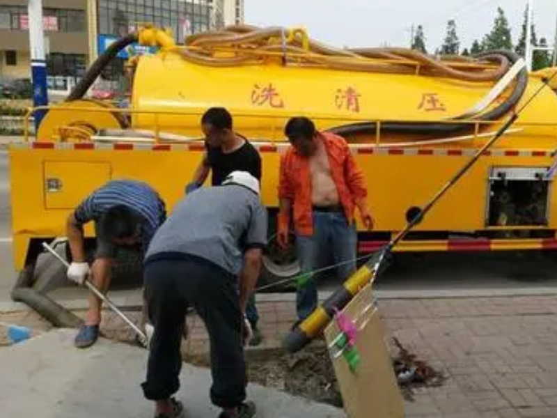 苏州新区高压清洗市政企业管道清理化粪池清掏淤泥抽粪