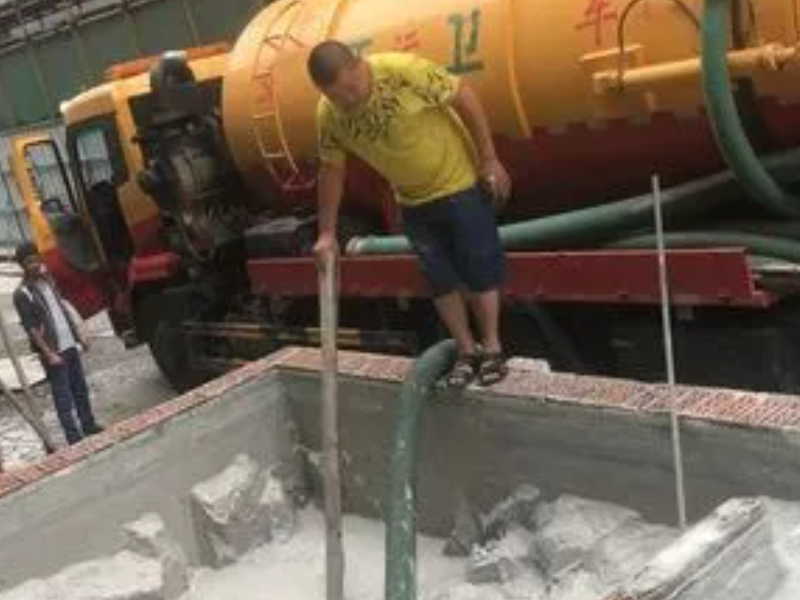 新区环卫公司承接单位企业污水雨水疏通检测抽泥浆